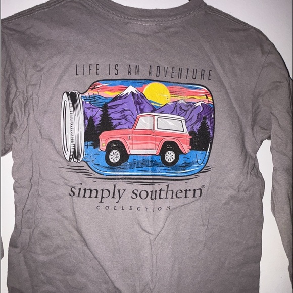 Kids youth simply southern small shirt - Picture 3 of 5